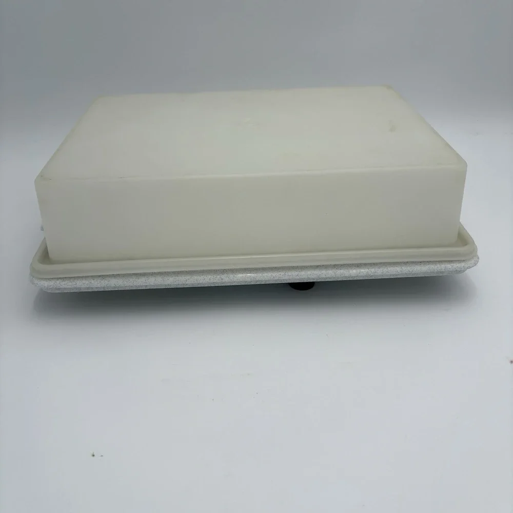 Vintage Tupperware Rectangle 9x13 Cake Keeper Carrier w/ Lid‎ No Handle
